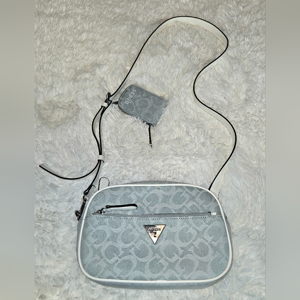 GUESS Light Blue Crossbody Bag